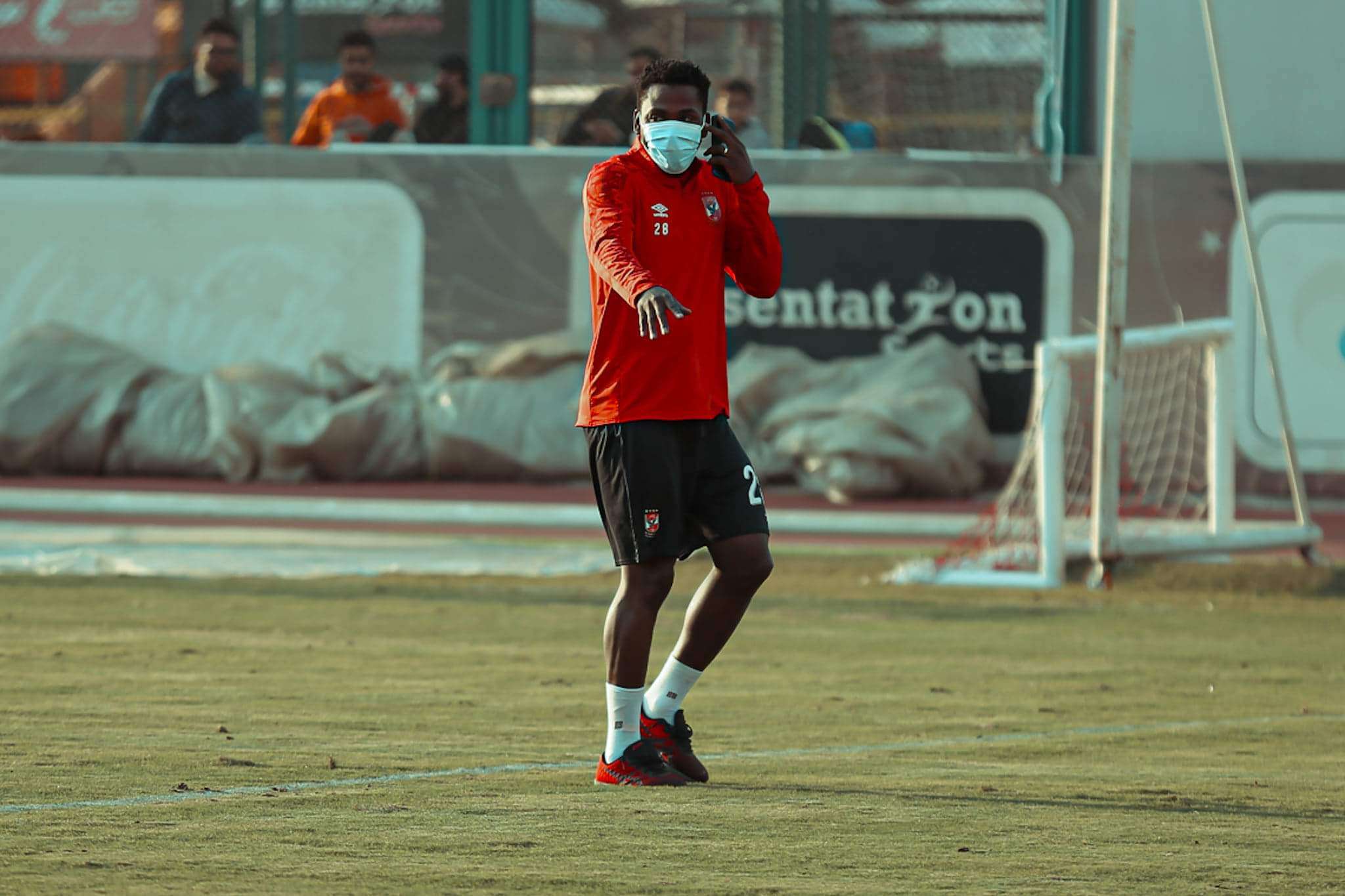 Junior Ajayi - Traning Al Ahly SC