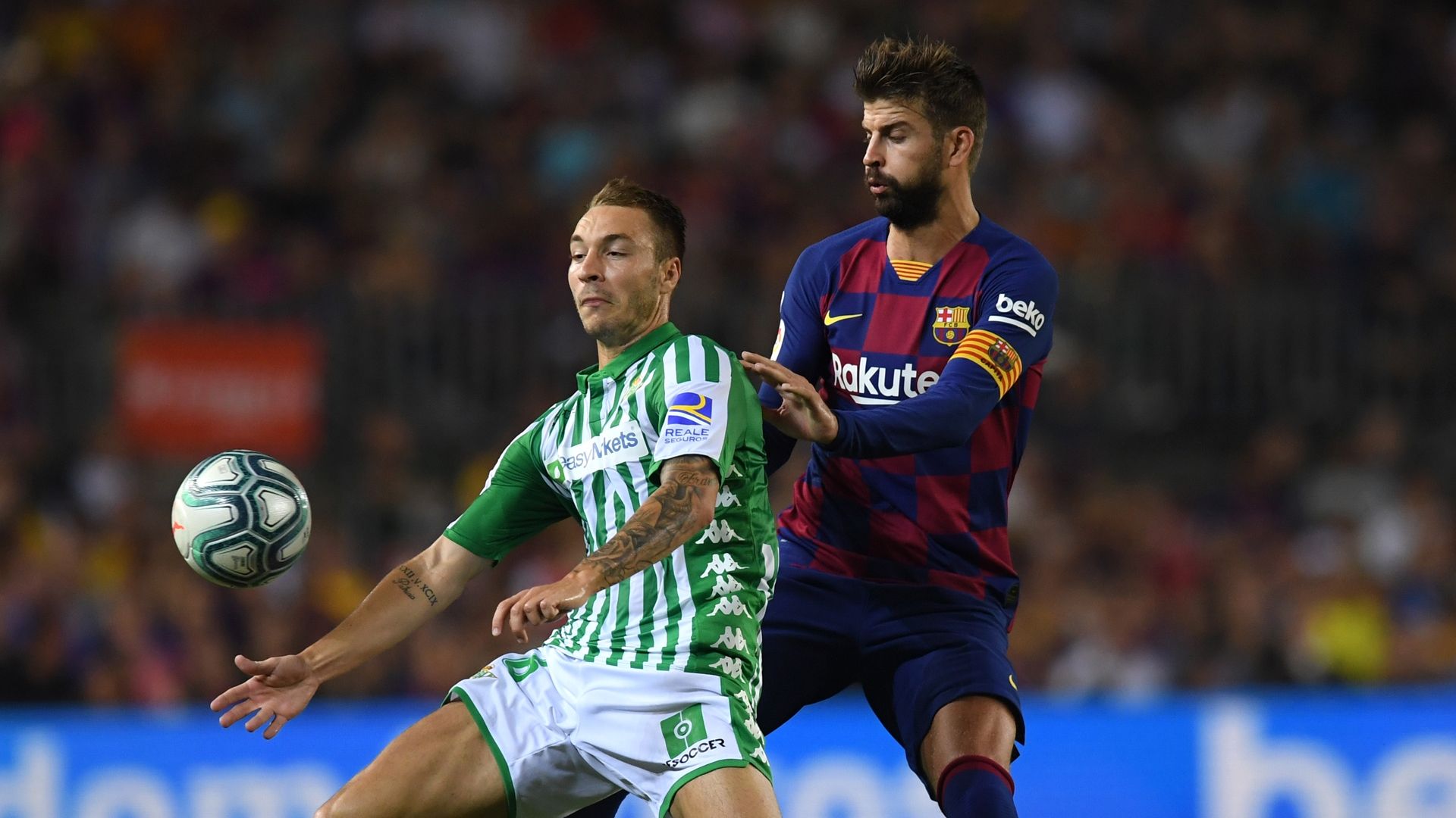 Loren y Piqué, Betis-Barcelona