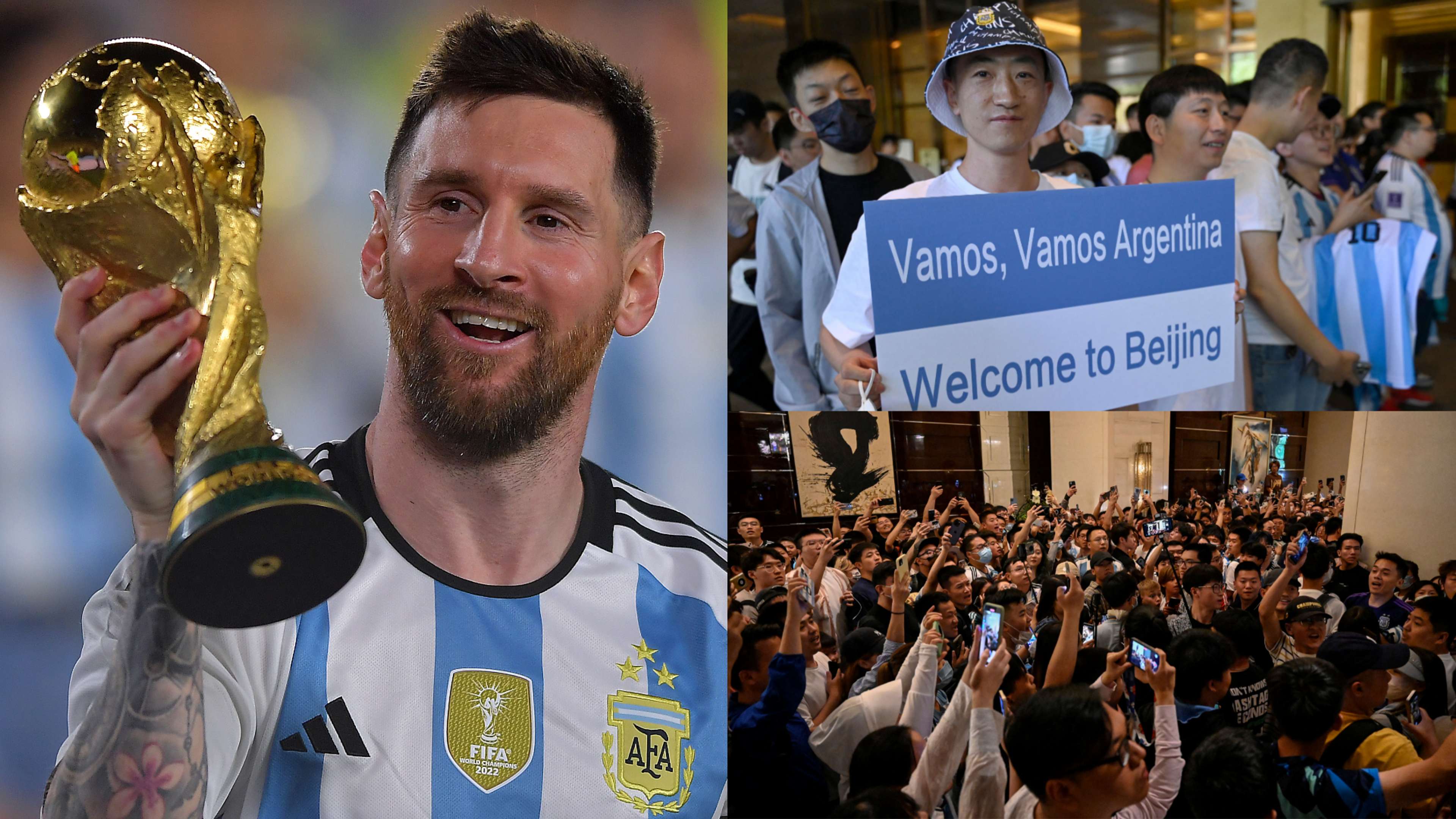 Lionel Messi China Beijing
