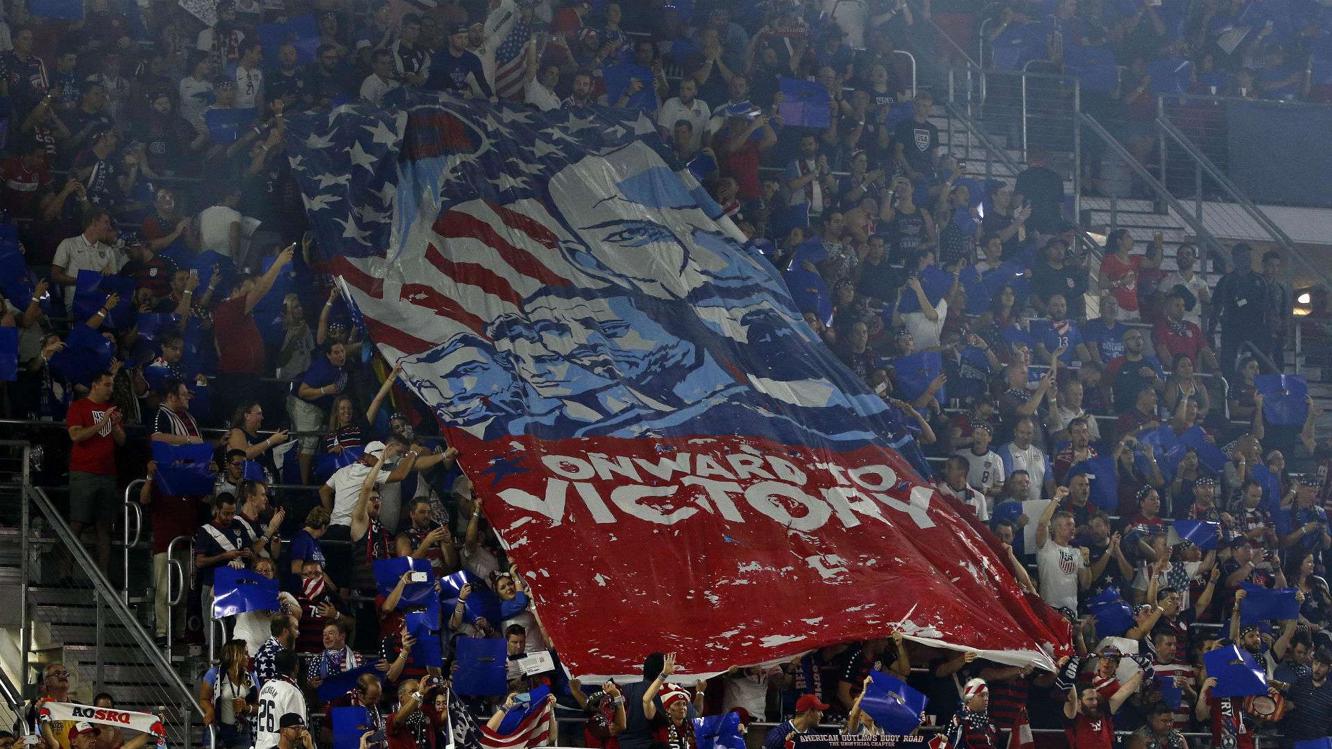 USA fans in Orlando