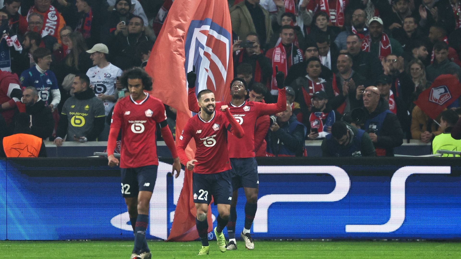 Edon Zhegrova Lille Juventus Champions League 05112024