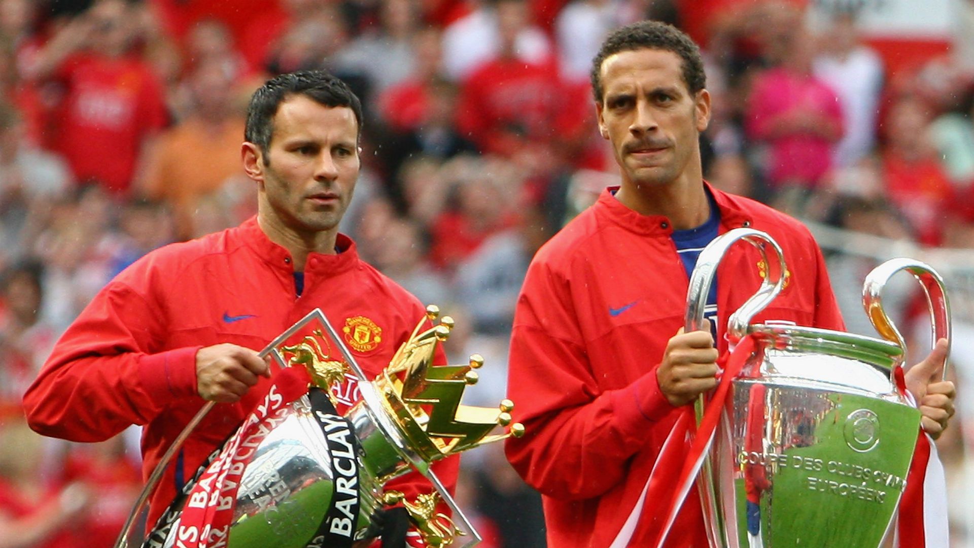 Ryan Giggs Rio Ferdinand Manchester United