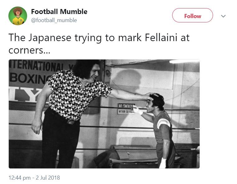 Fellaini reaction
