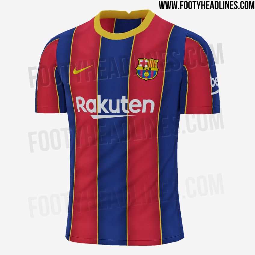 FC Barcelona Trikot Jersey Kit 2020/21 Leak