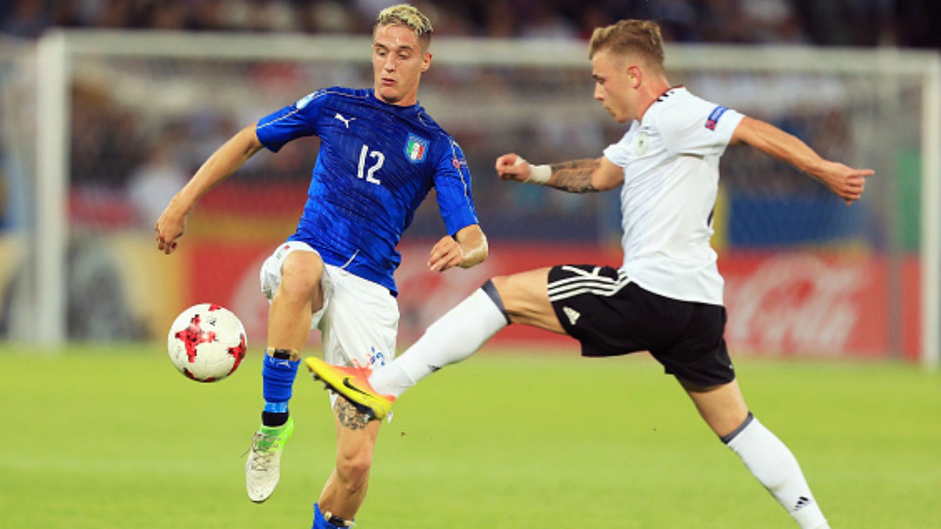 Andrea Conti Max Meyer Italy Germany U21 European