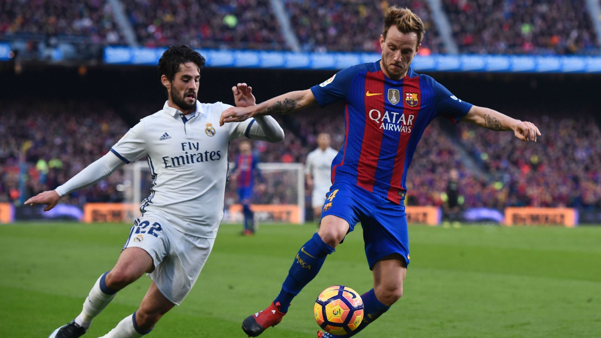 Ivan Rakitic Isco Barcelona Real Madrid La Liga