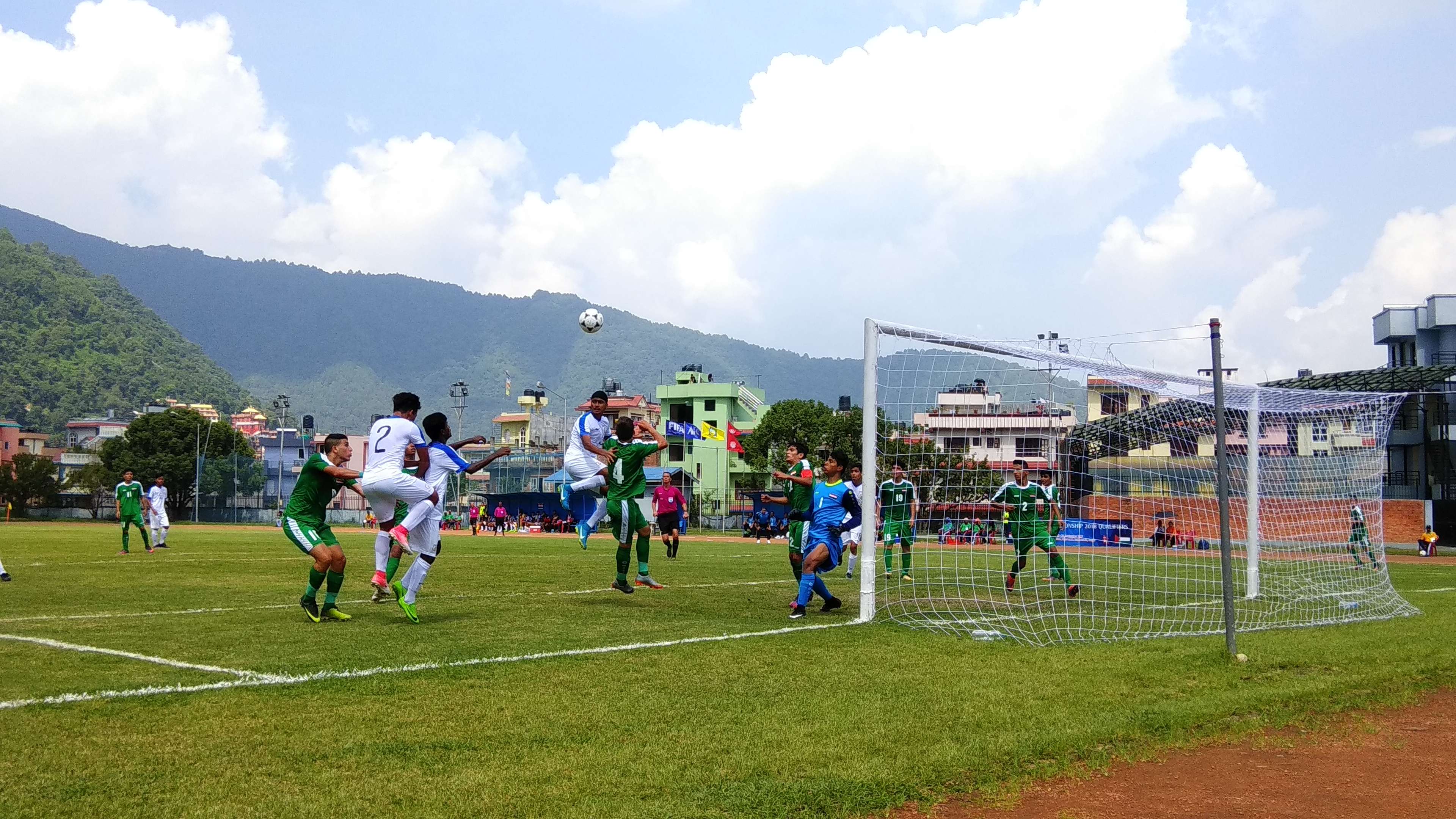 India U16 vs Iraq in AFC Qualifier