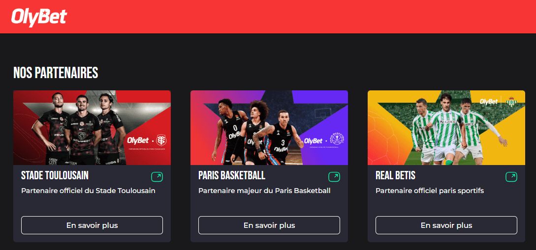 partenariats olybet