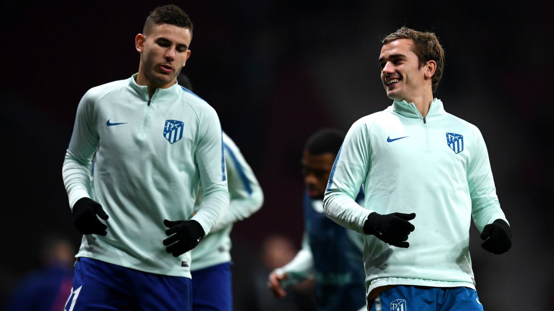 Lucas Hernandez Antoine Griezmann Atletico Madrid