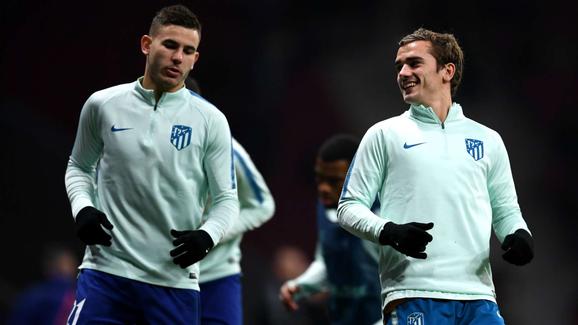 Lucas Hernandez Antoine Griezmann Atletico Madrid