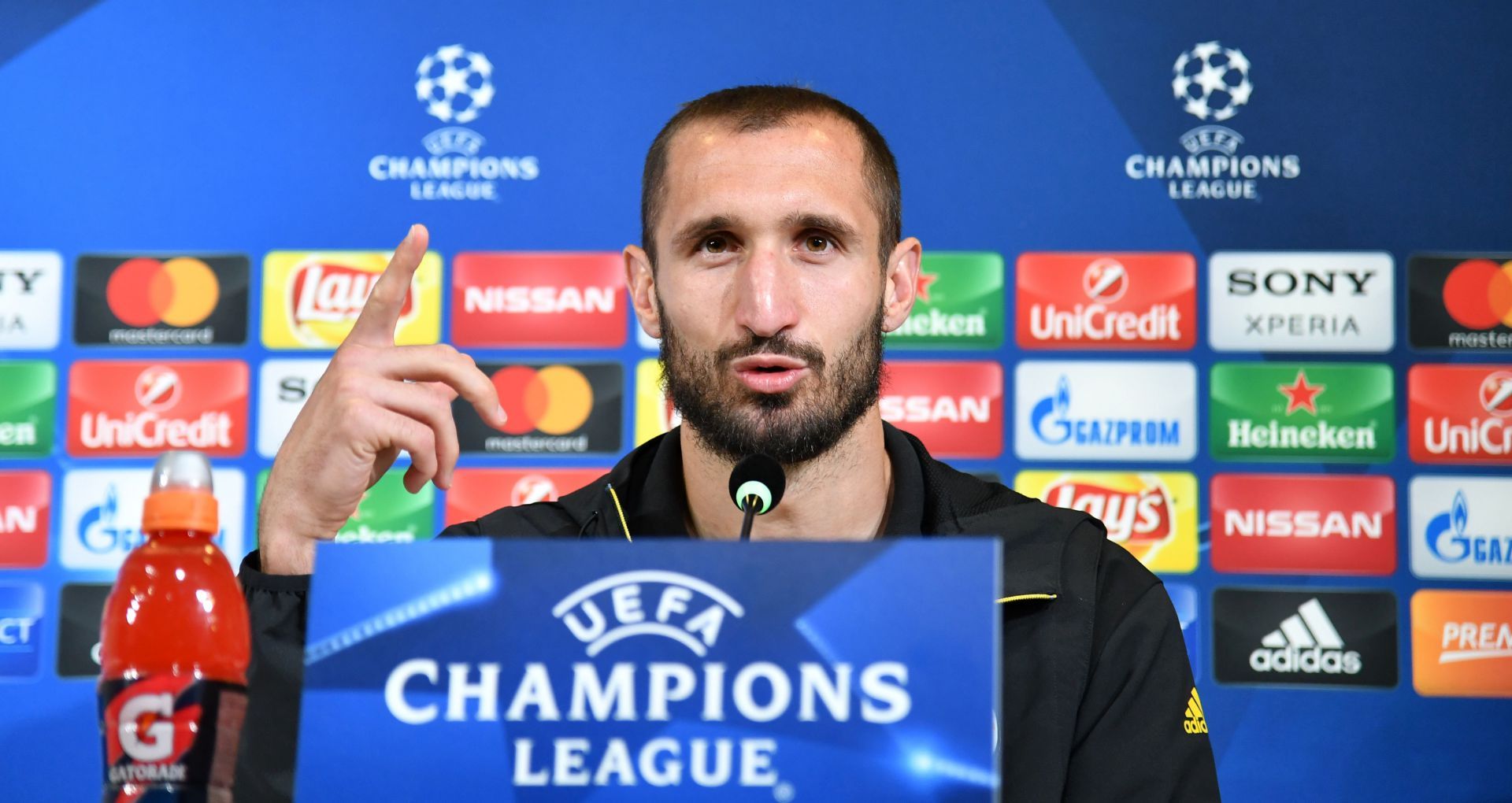 Giorgio Chiellini Juventus Champions League