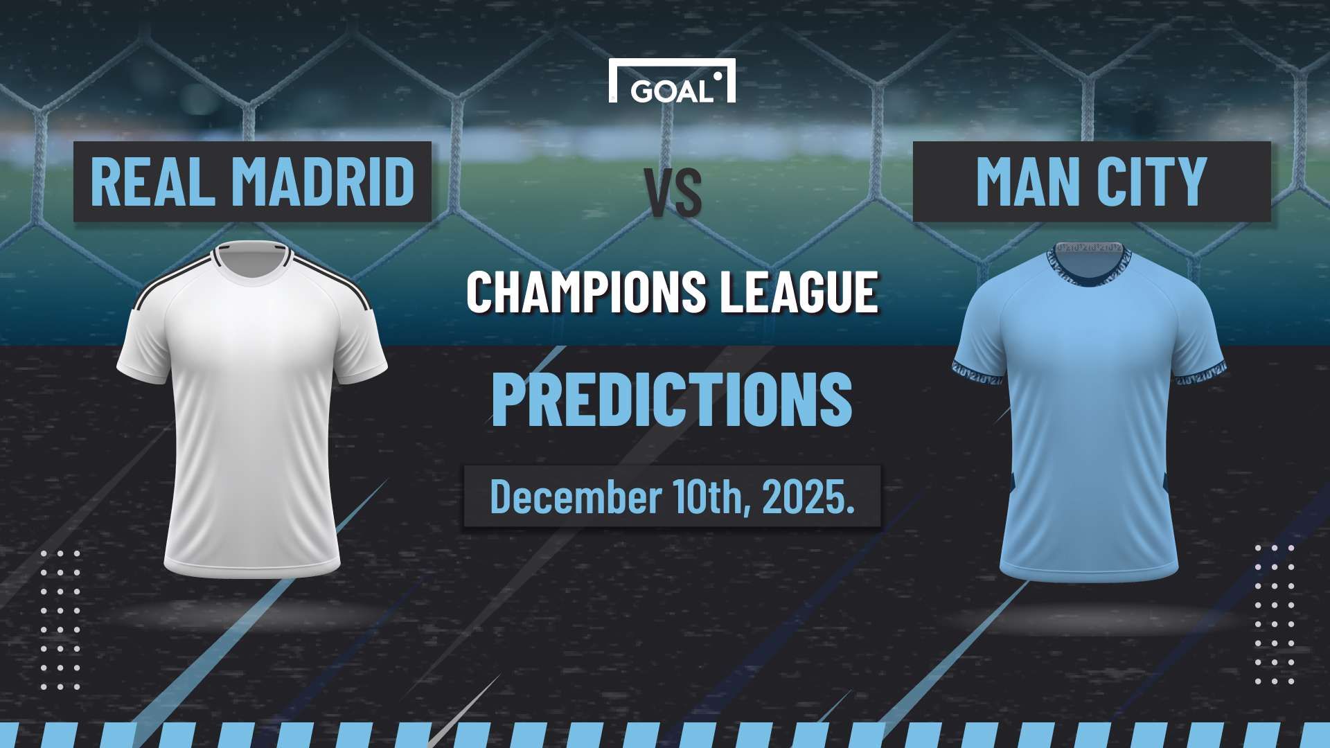 Real Madrid vs Manchester City predictions