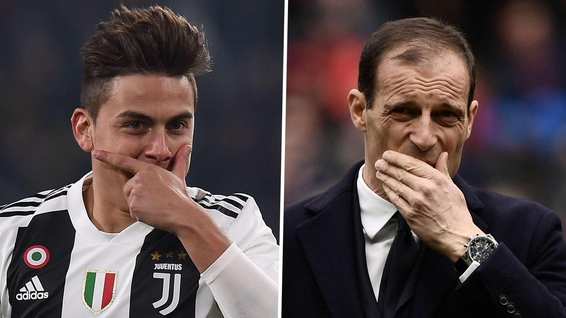 Paulo Dybala Massimiliano Allegri Juventus 2018-19