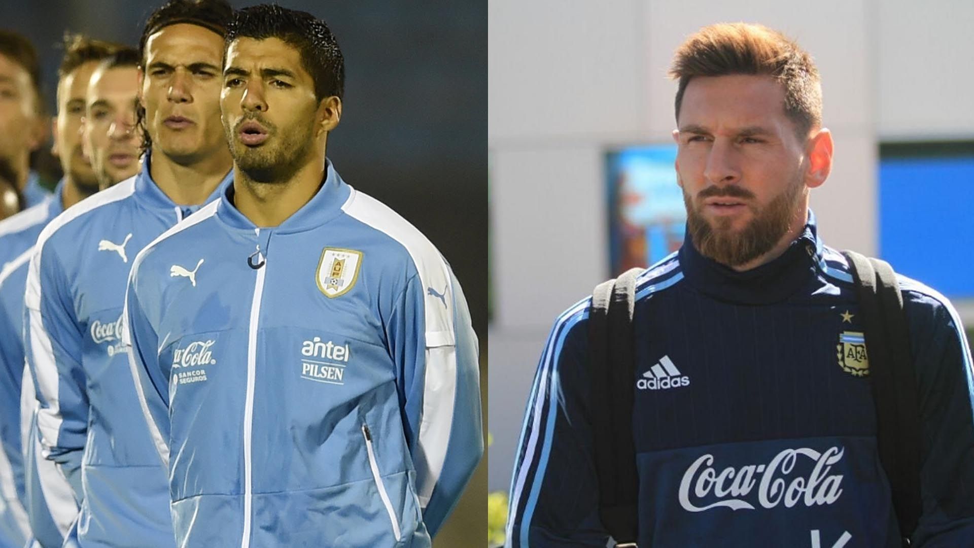 Suarez Messi Uruguay Argentina 310817