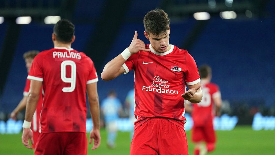 Milos Kerkez Lazio v AZ Alkmaar