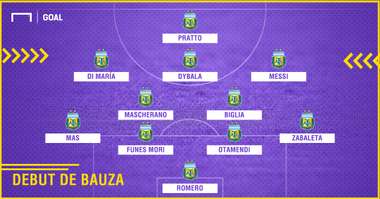 GFX Argentina XI Debut Bauza