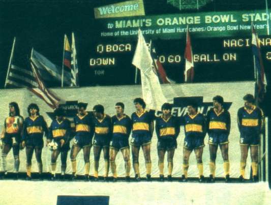 Boca - Recopa 1990