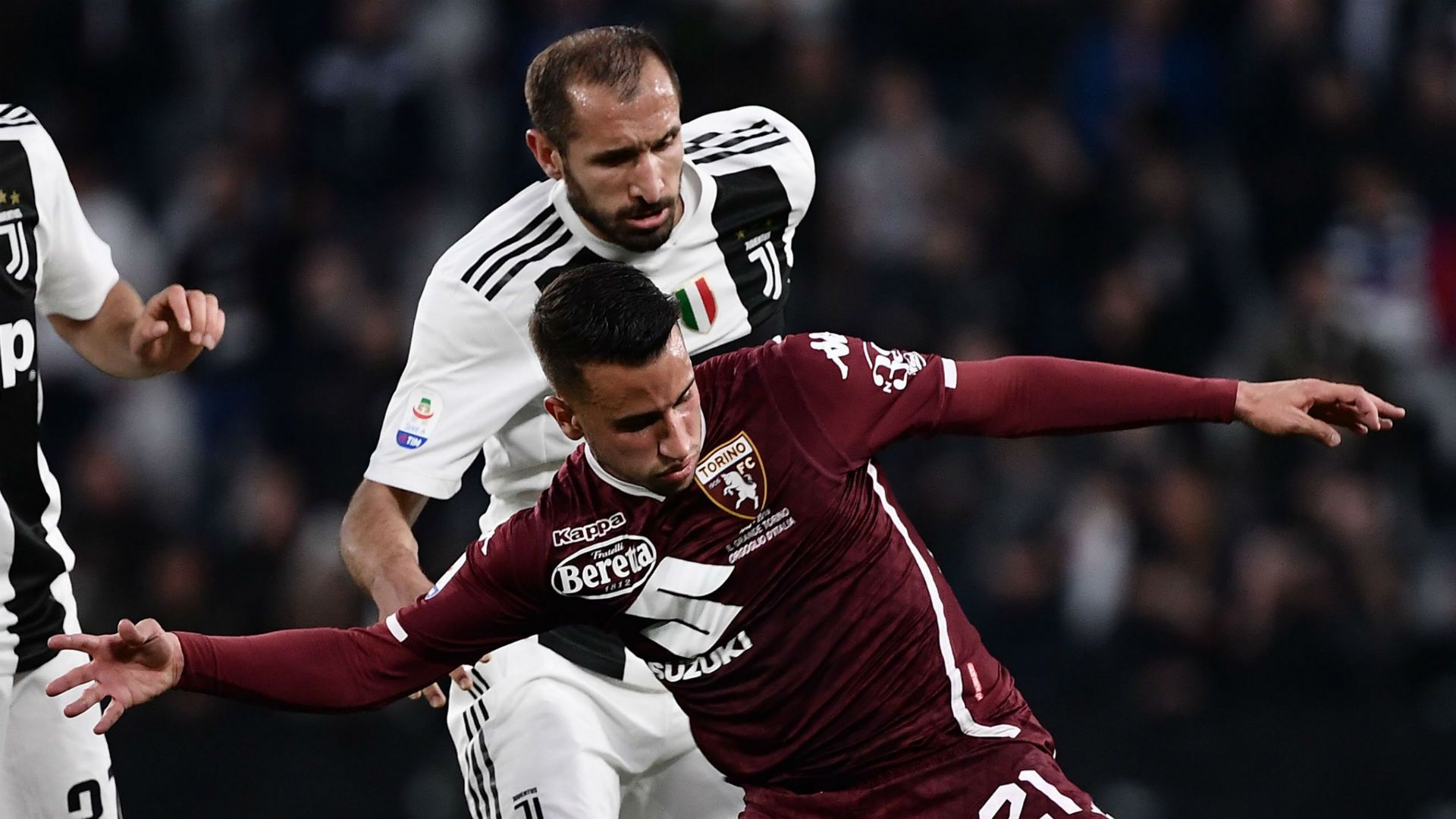 Chiellini Berenguer Juventus Torino