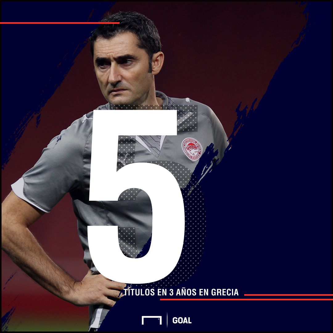 Valverde títulos Olympiakos