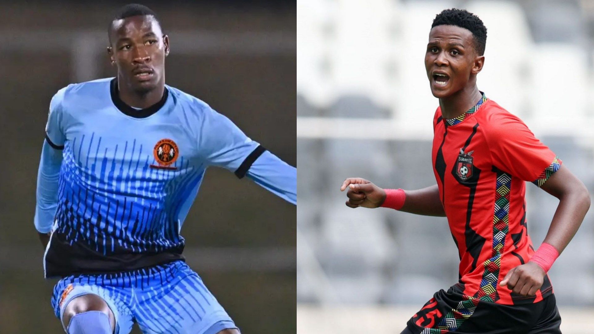 Mpho Mvundlela Polokwane City and Khulumani Ndamane TS Galaxy GFX