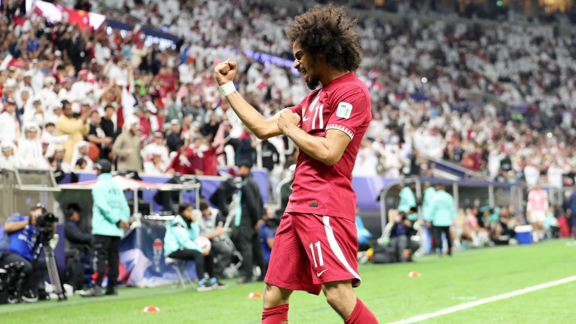 Jordan vs Qatar Live stream TV channel kick off time where to watch Asian Cup final Goal US