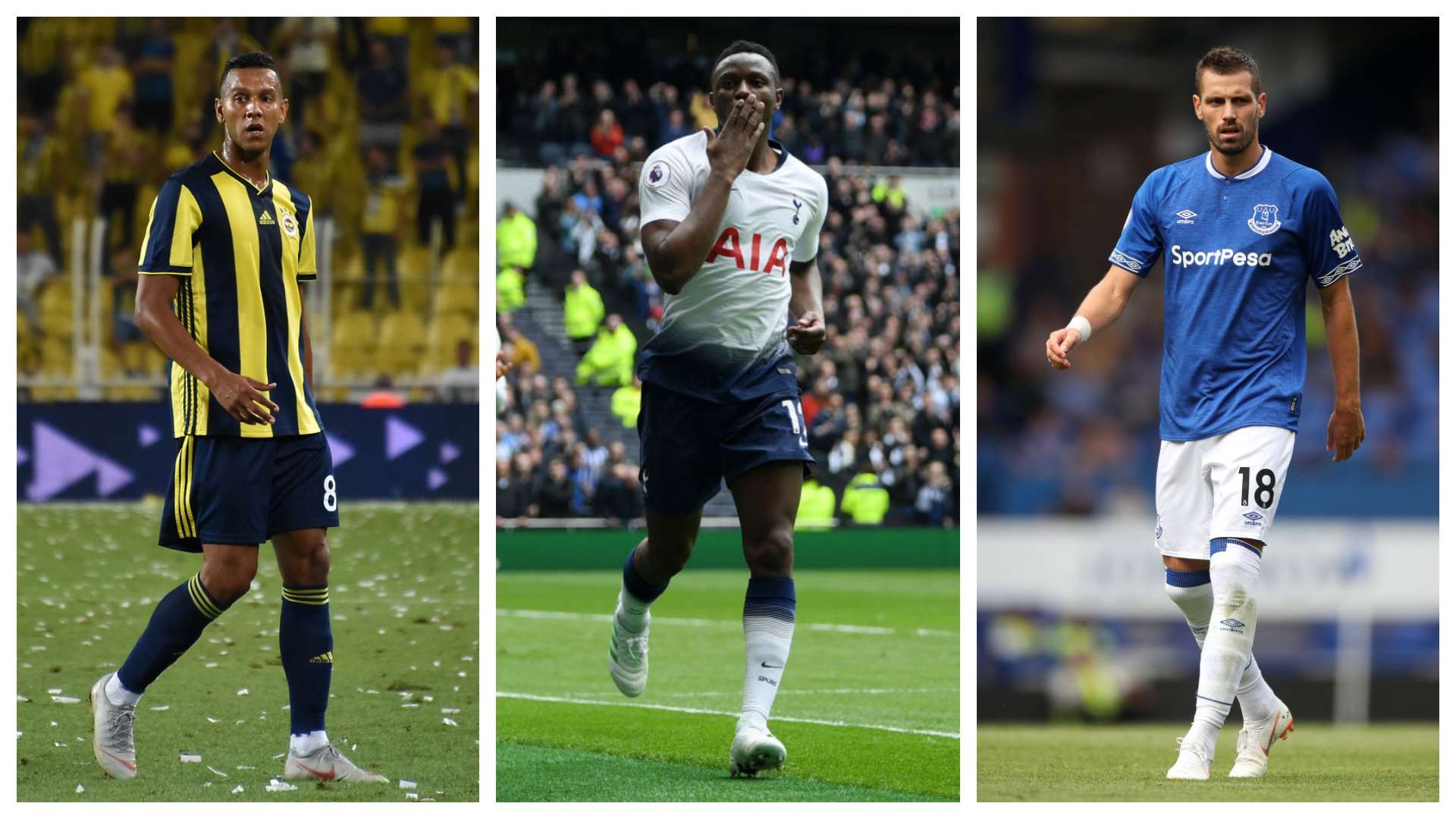 Josef de Souza Wanyama Schneiderlin collage