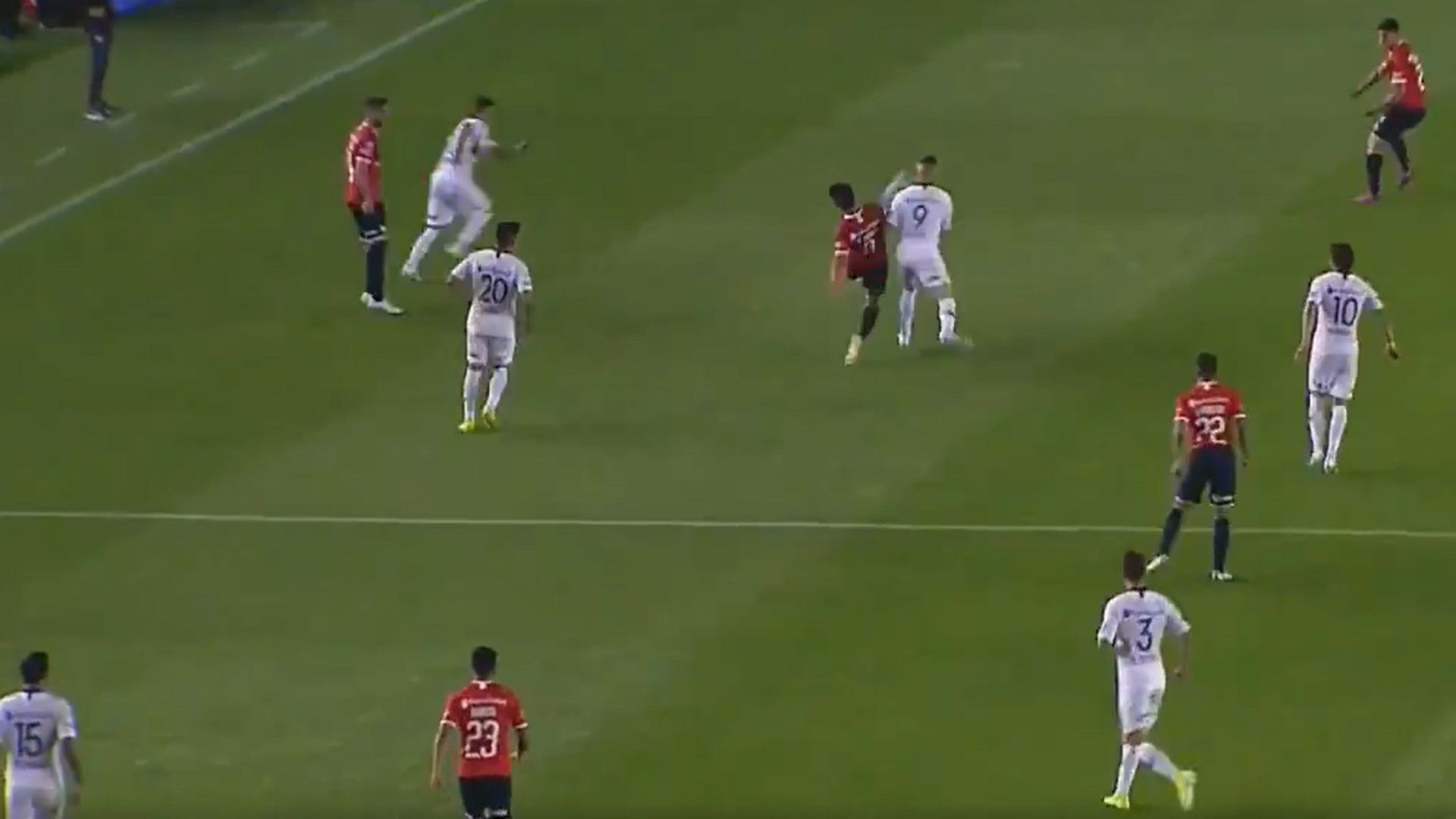 Video Pablo Perez Independiente San Lorenzo 03112019