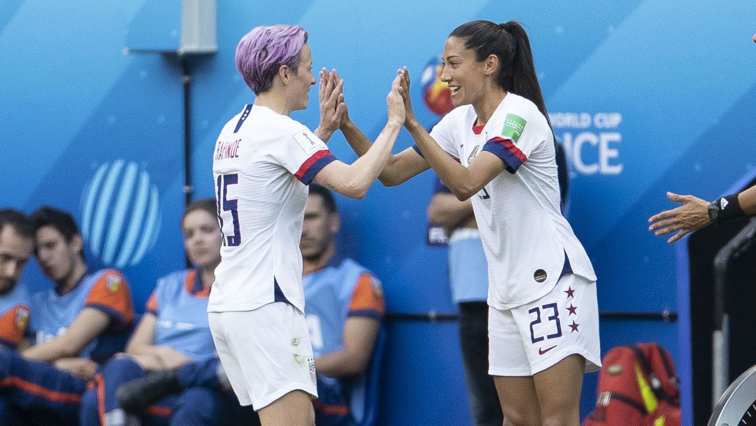 Megan Rapinoe Christen Press USWNT