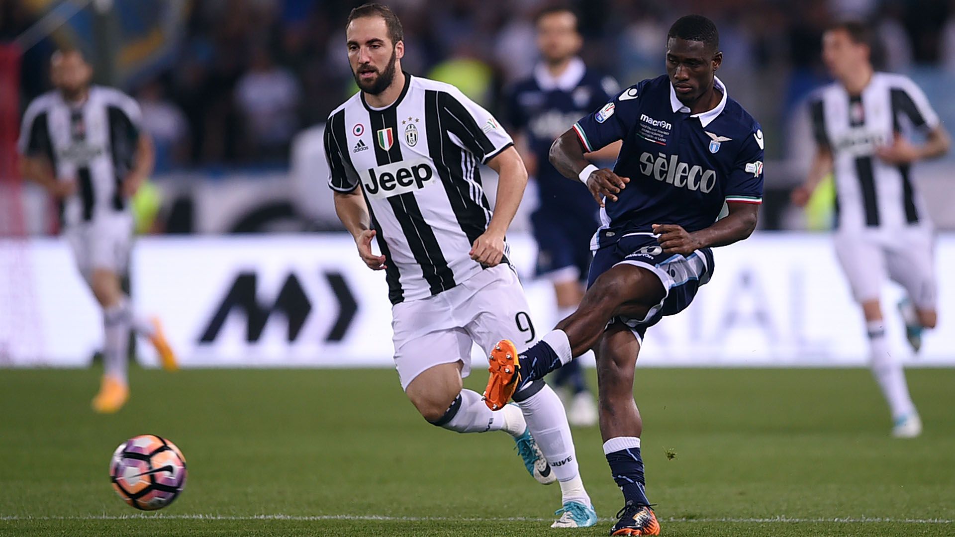 Higuain Bastos Juventus Lazio Coppa Italia