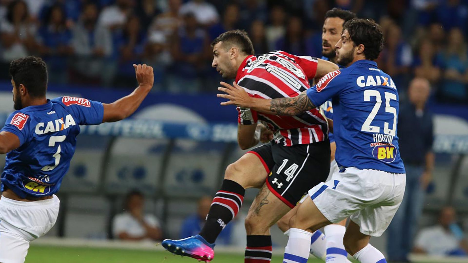 Pratto Hudson Cruzeiro Sao Paulo Copa do Brasil 19042017