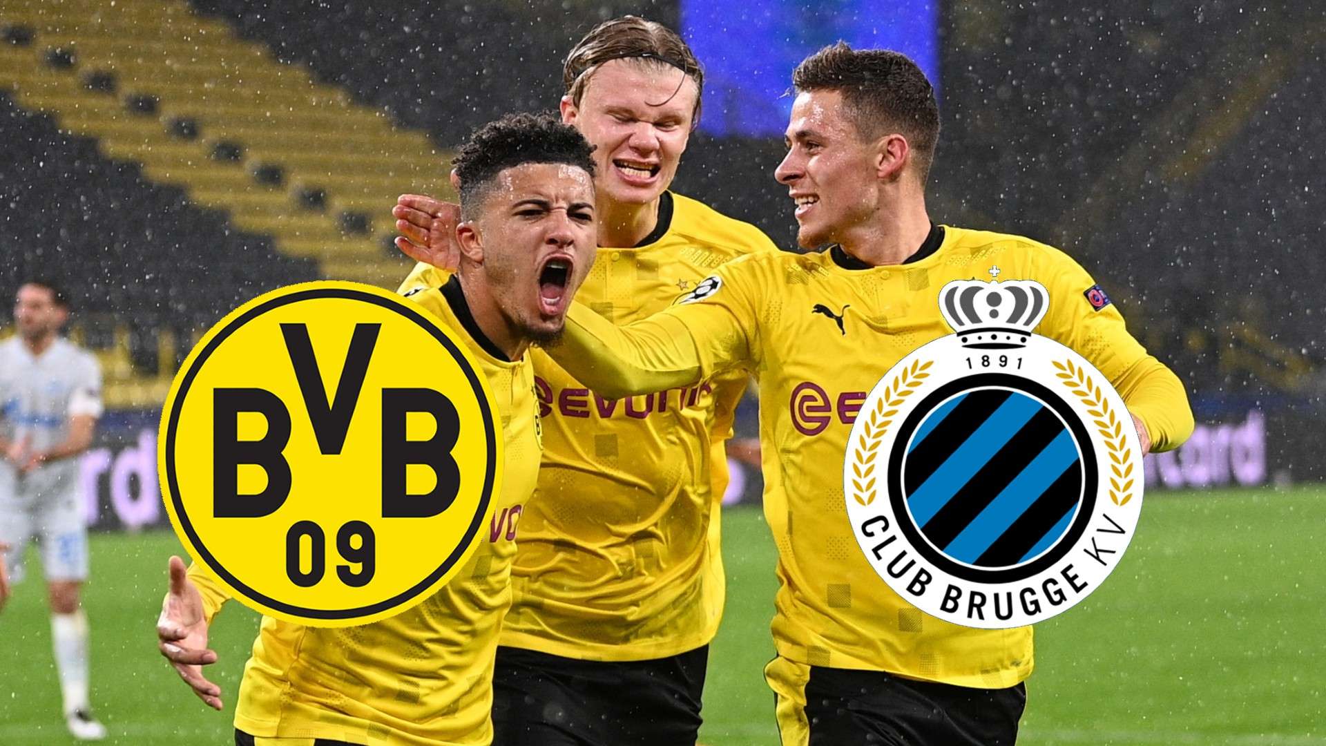 GFX Fußball heute live TV LIVE STREAM BVB Brügge