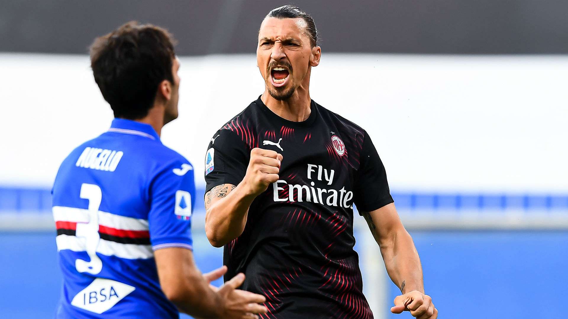 Ibrahimovic Sampdoria Milan Serie A