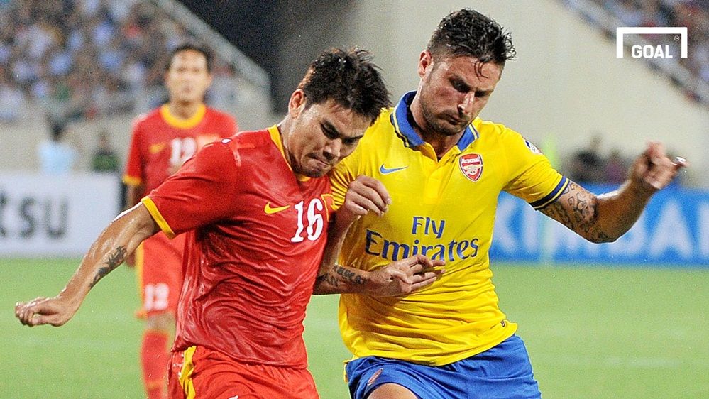 Việt Nam vs Arsenal Giao hữu quốc tế tháng 7-2013