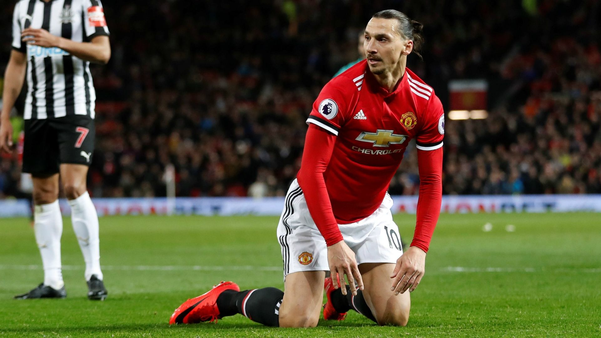 Zlatan Ibrahimovic, Manchester United - Newcastle United, Premier League 11182017