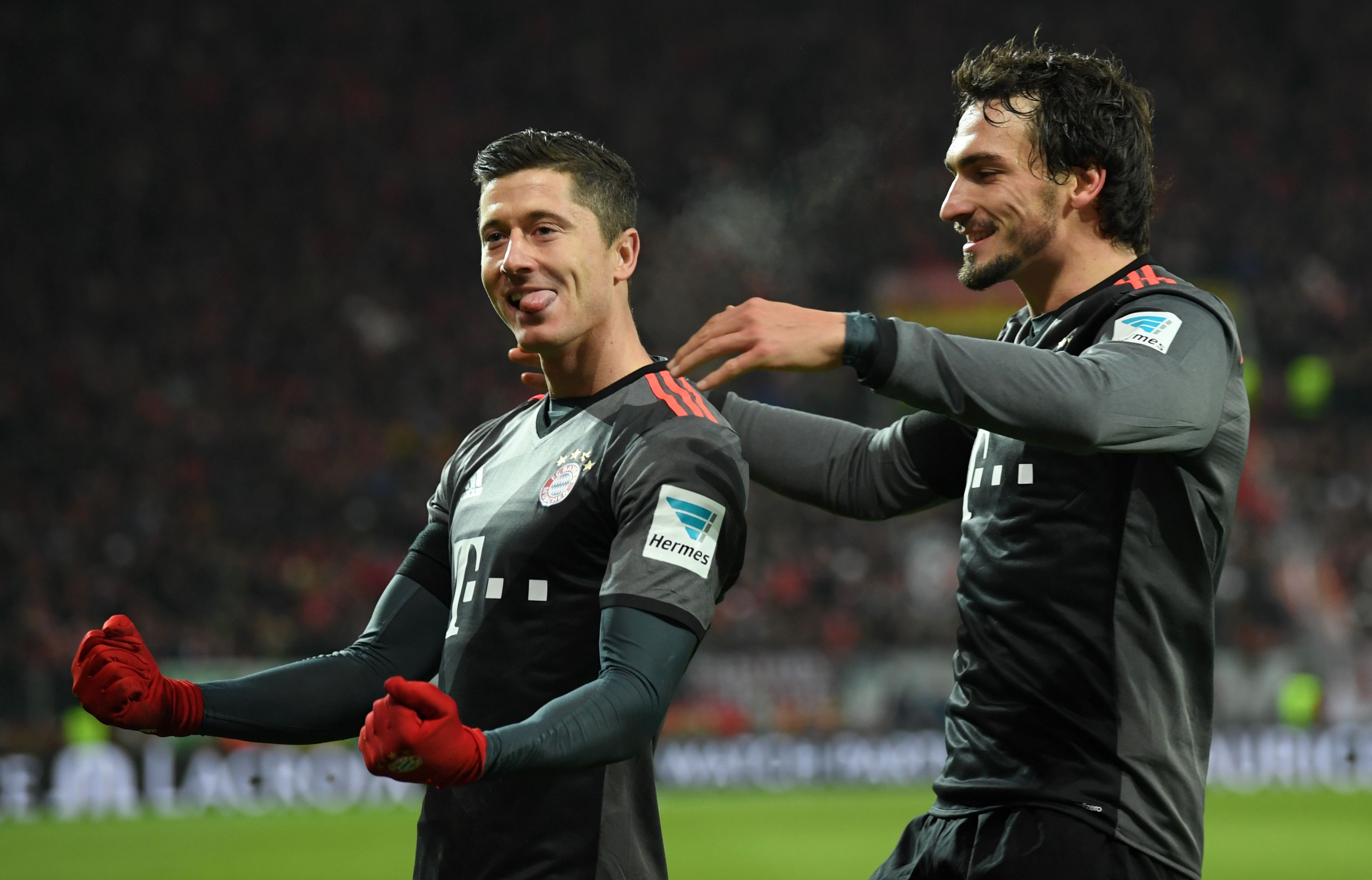 Lewandowski, Hummels, Bayern München, 13042017