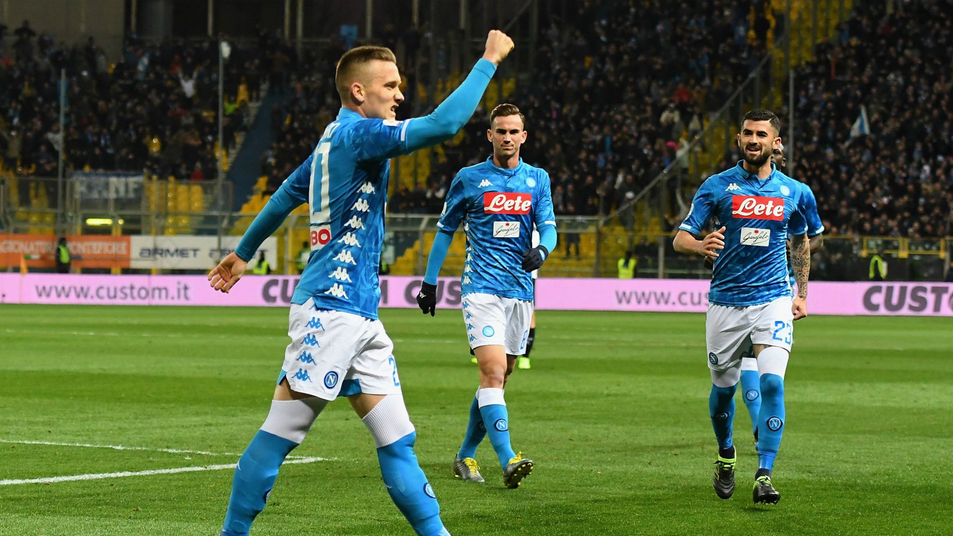 Zielinski Parma Napoli