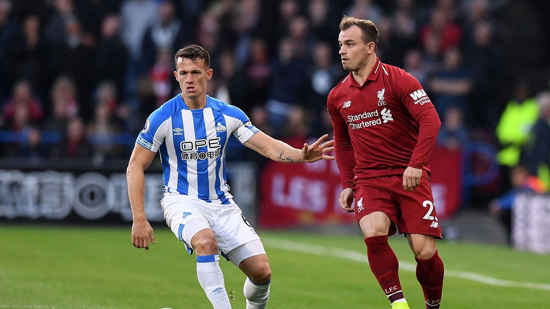 Shaqiri Liverpool Huddersfield