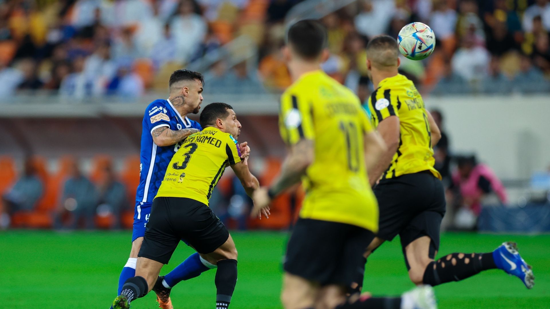 Tarek Hamed - Michael Delgado - ittihad - hilal 2023