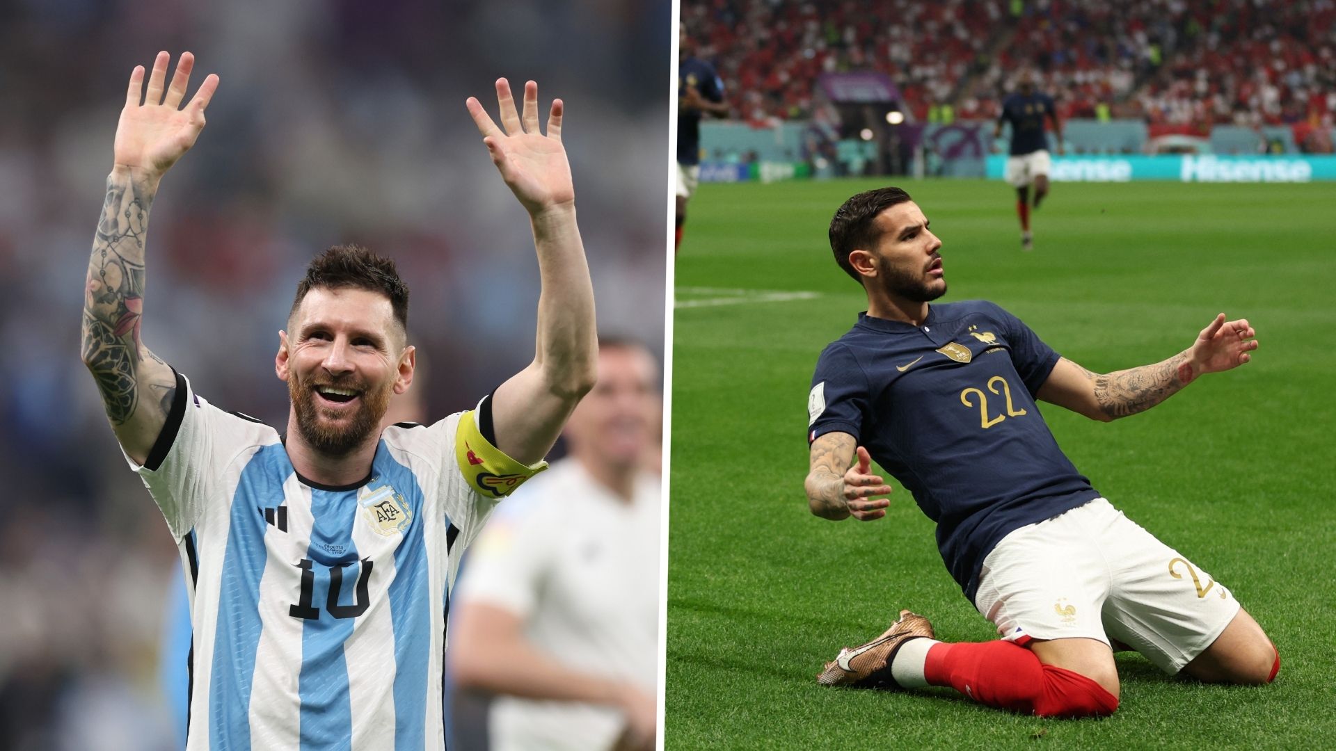 theo hernandez, Messi