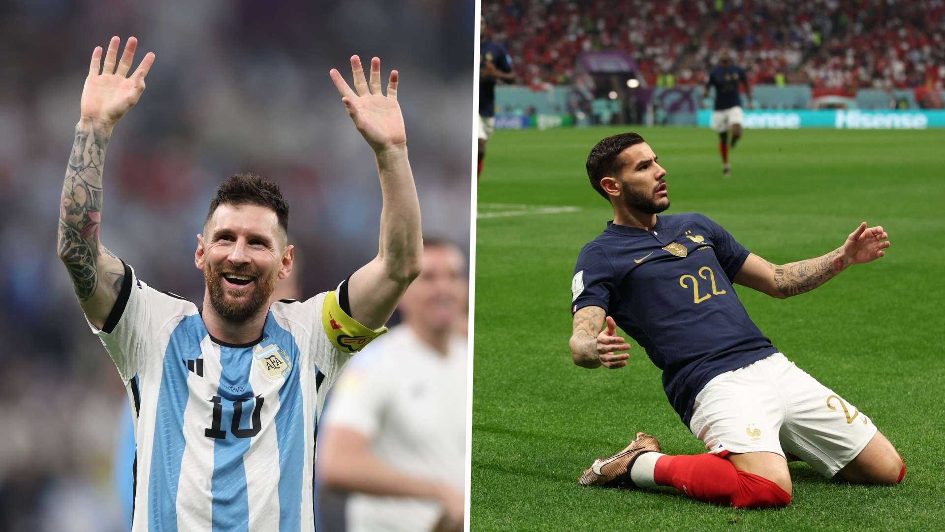 theo hernandez, Messi