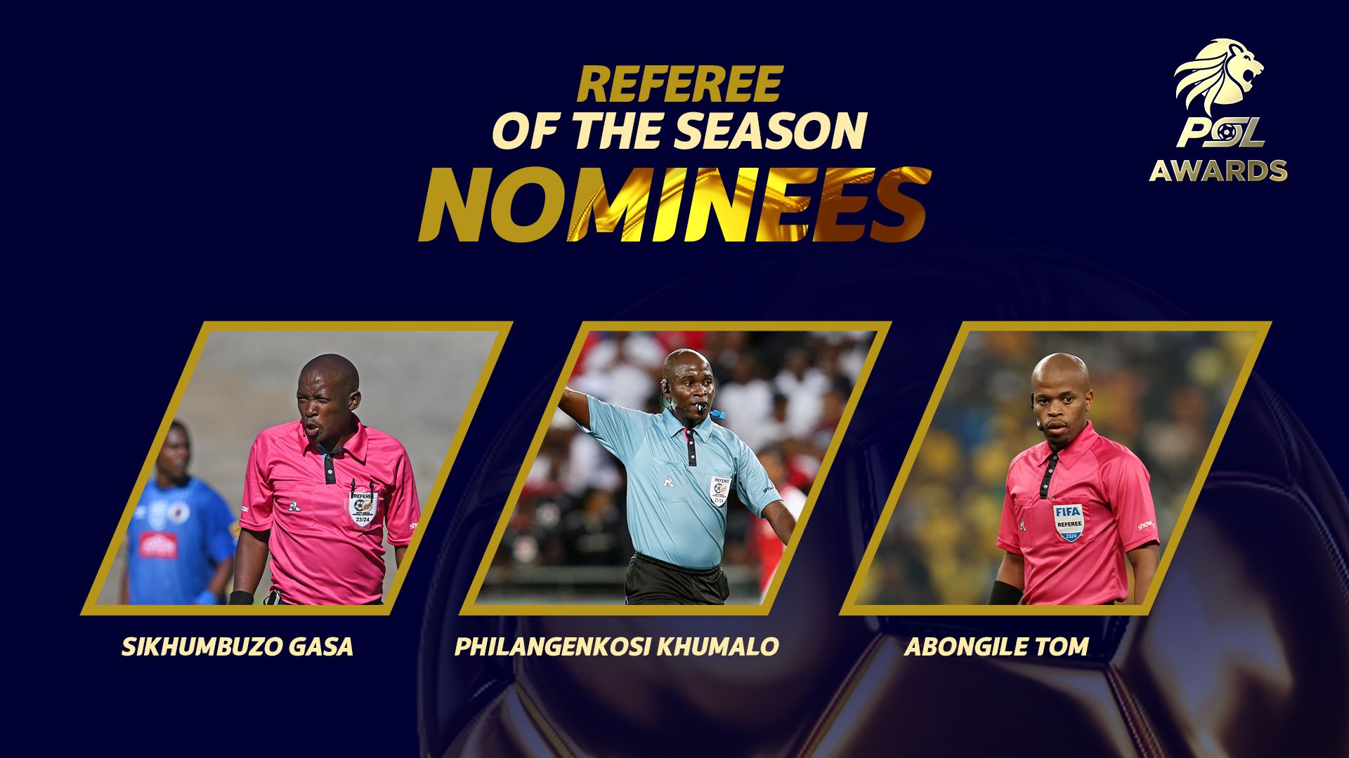 PSL Referee of the Season