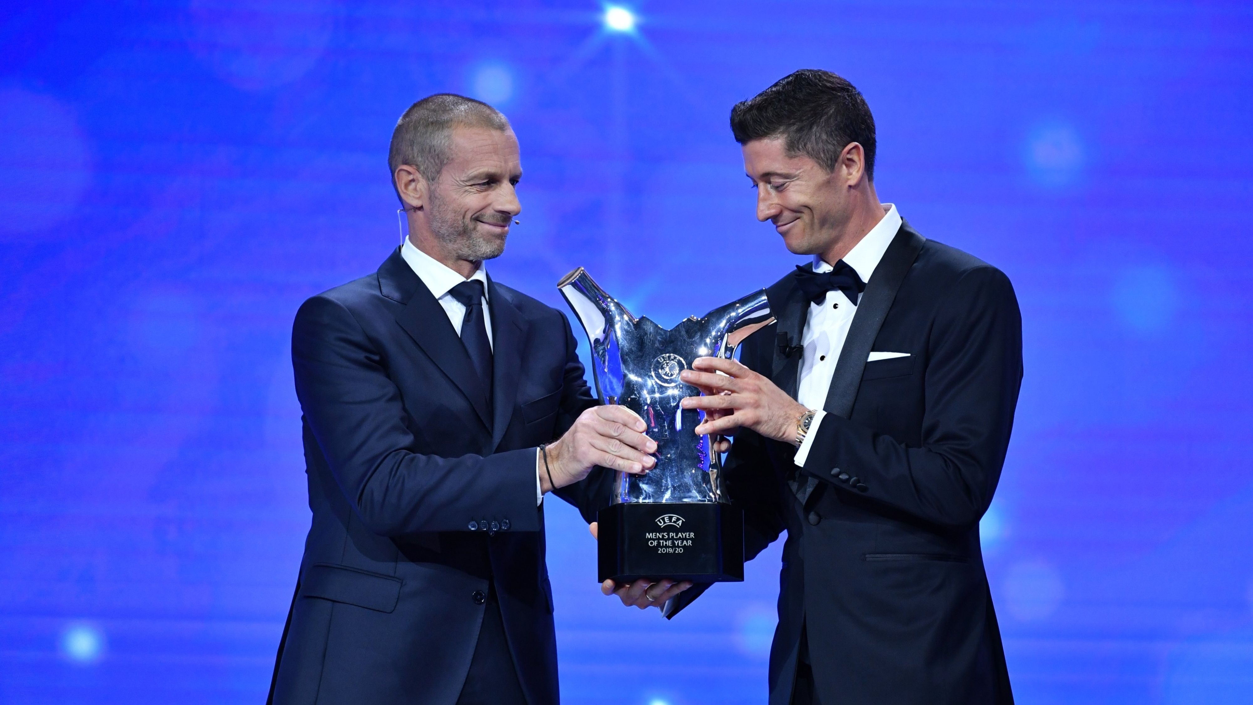 Robert Lewandowski Bayern Player of the Year Uefa 2020