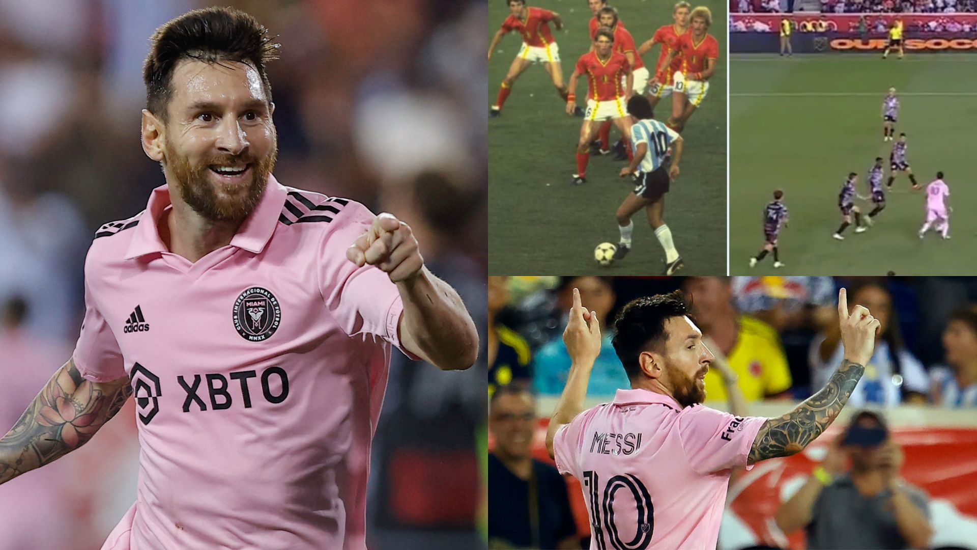 Lionel Messi Diego Maradona