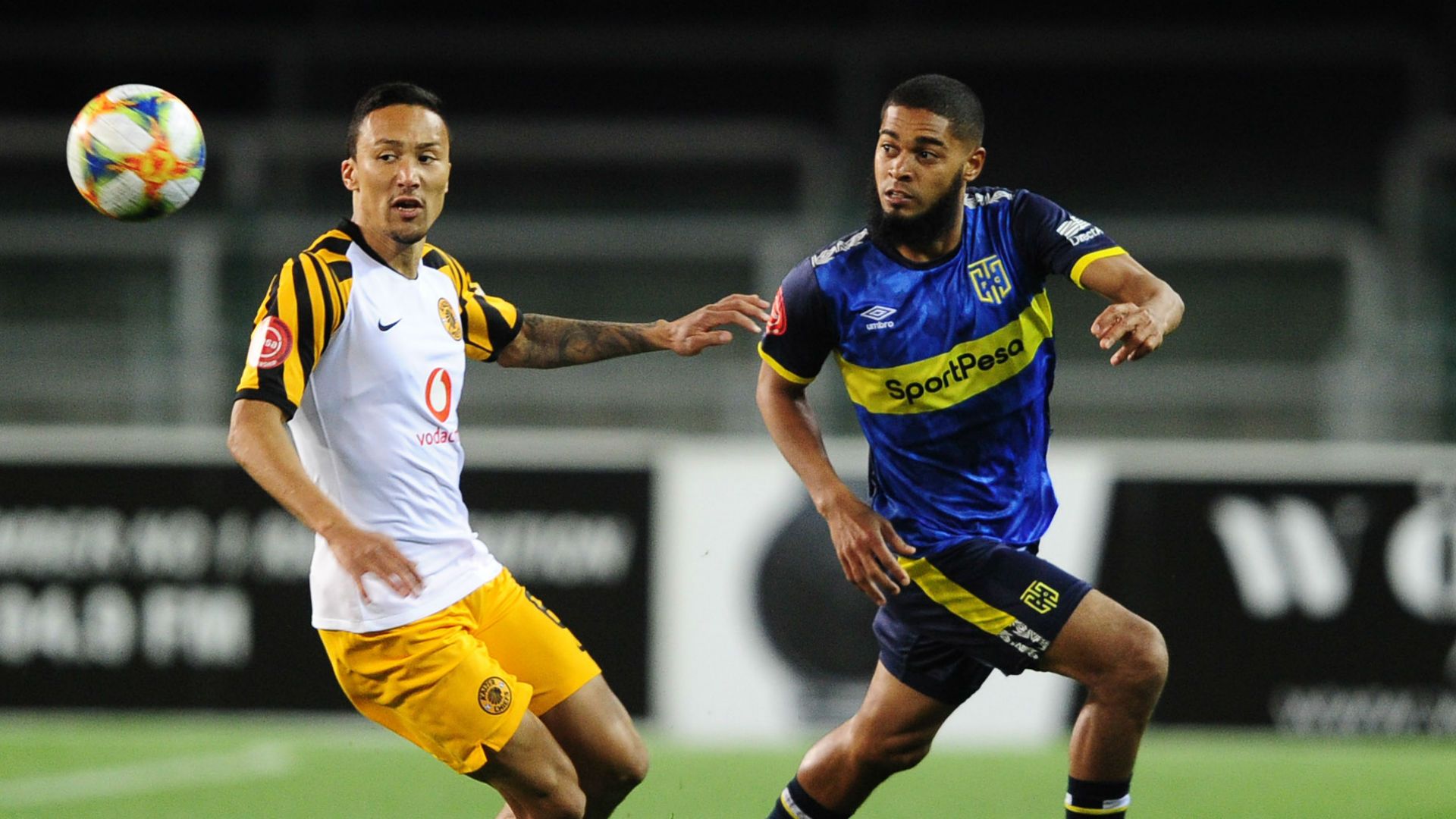 Kearyn Baccus, Kaizer Chiefs & Ebrahim Seedat, Cape Town City, August 2019