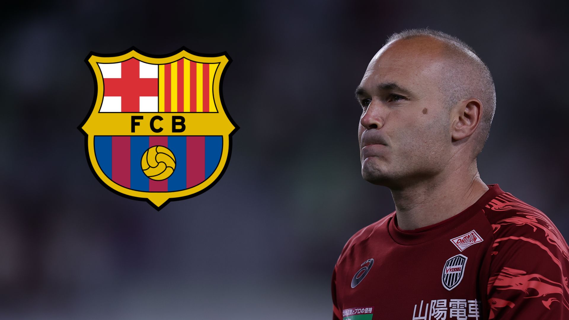 FC Barcelone Andrés Iniesta Vissel Kobe