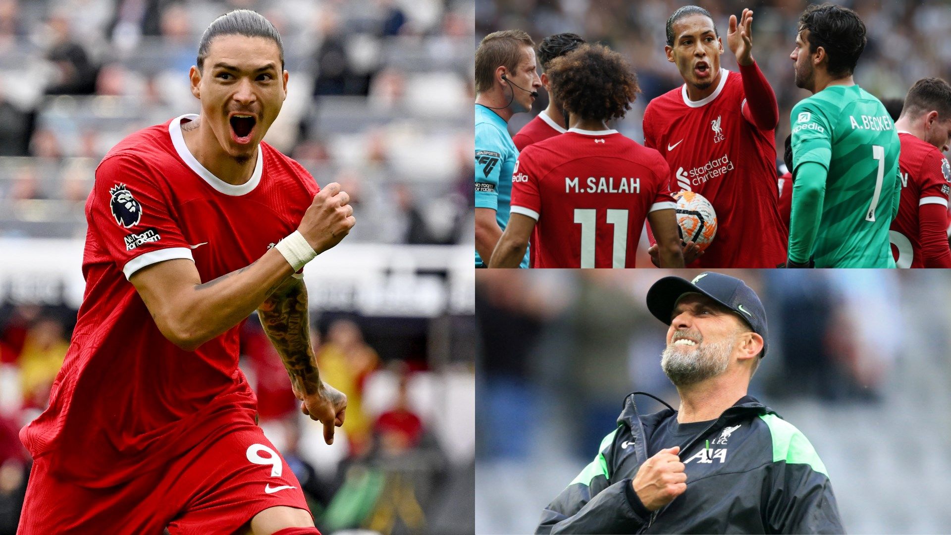 Nunez Van Dijk Klopp GFX