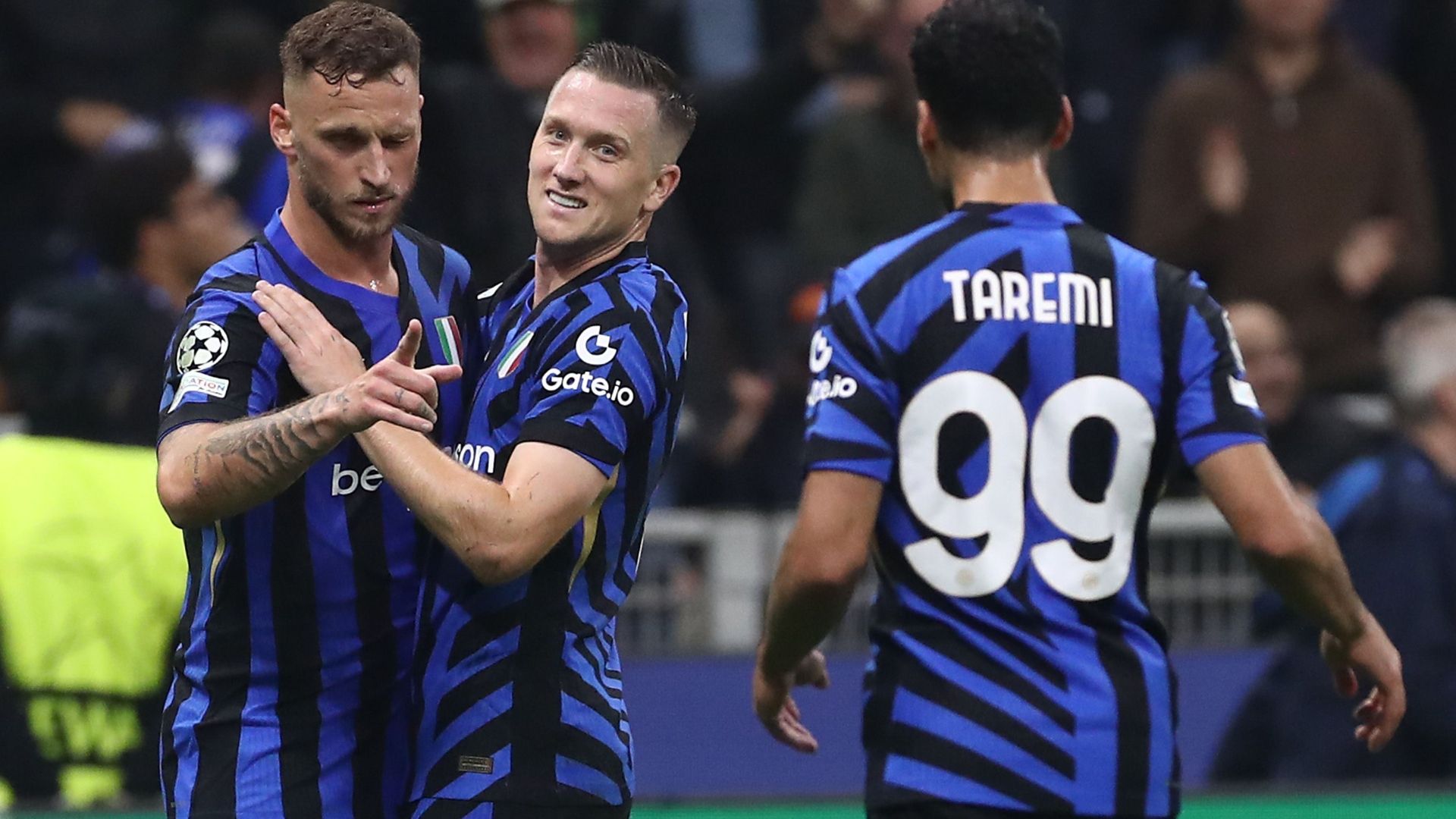 Arnautovic Zielinski Taremi Inter