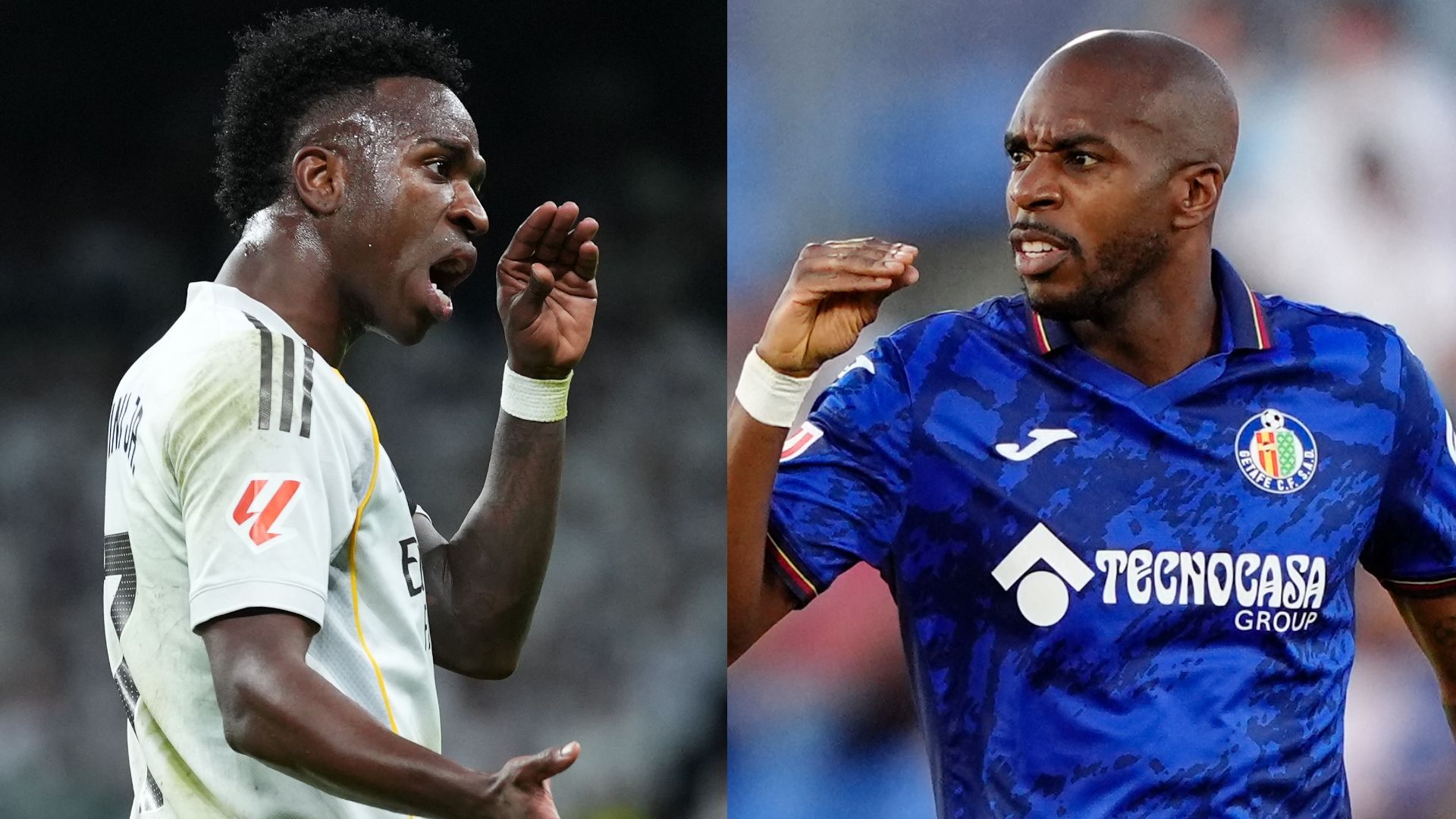 Vinicius Junior Llan Nyom Real Madrid Getafe 2025-26