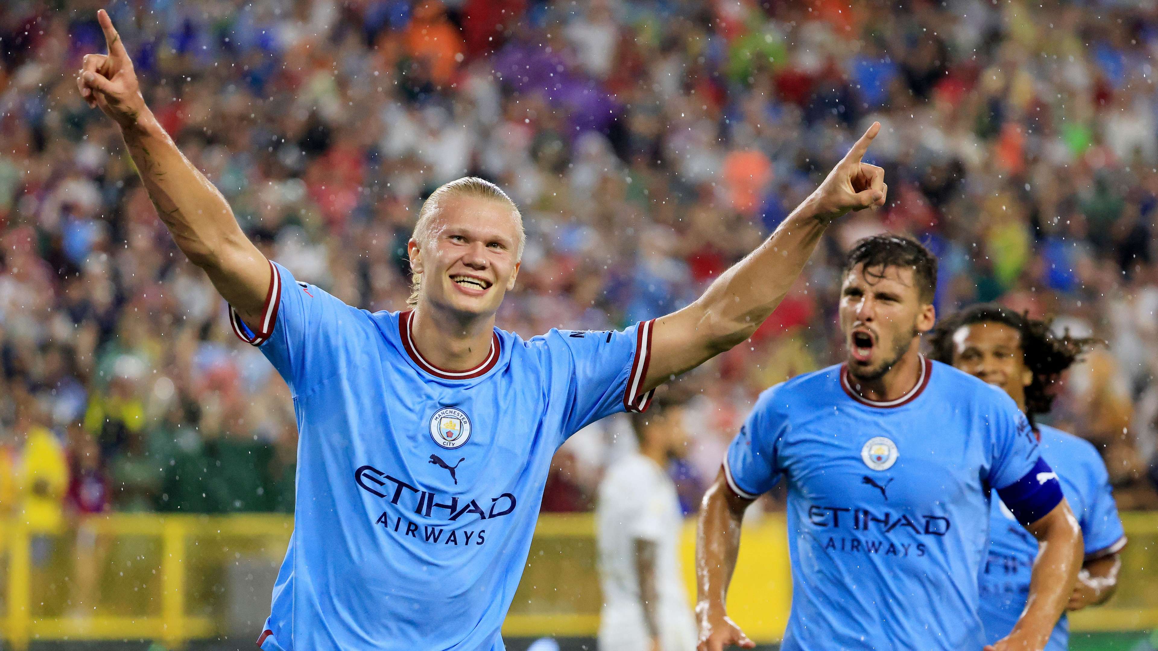 Erling Haaland Ruben Dias Manchester City Bayern Munich 2022-23