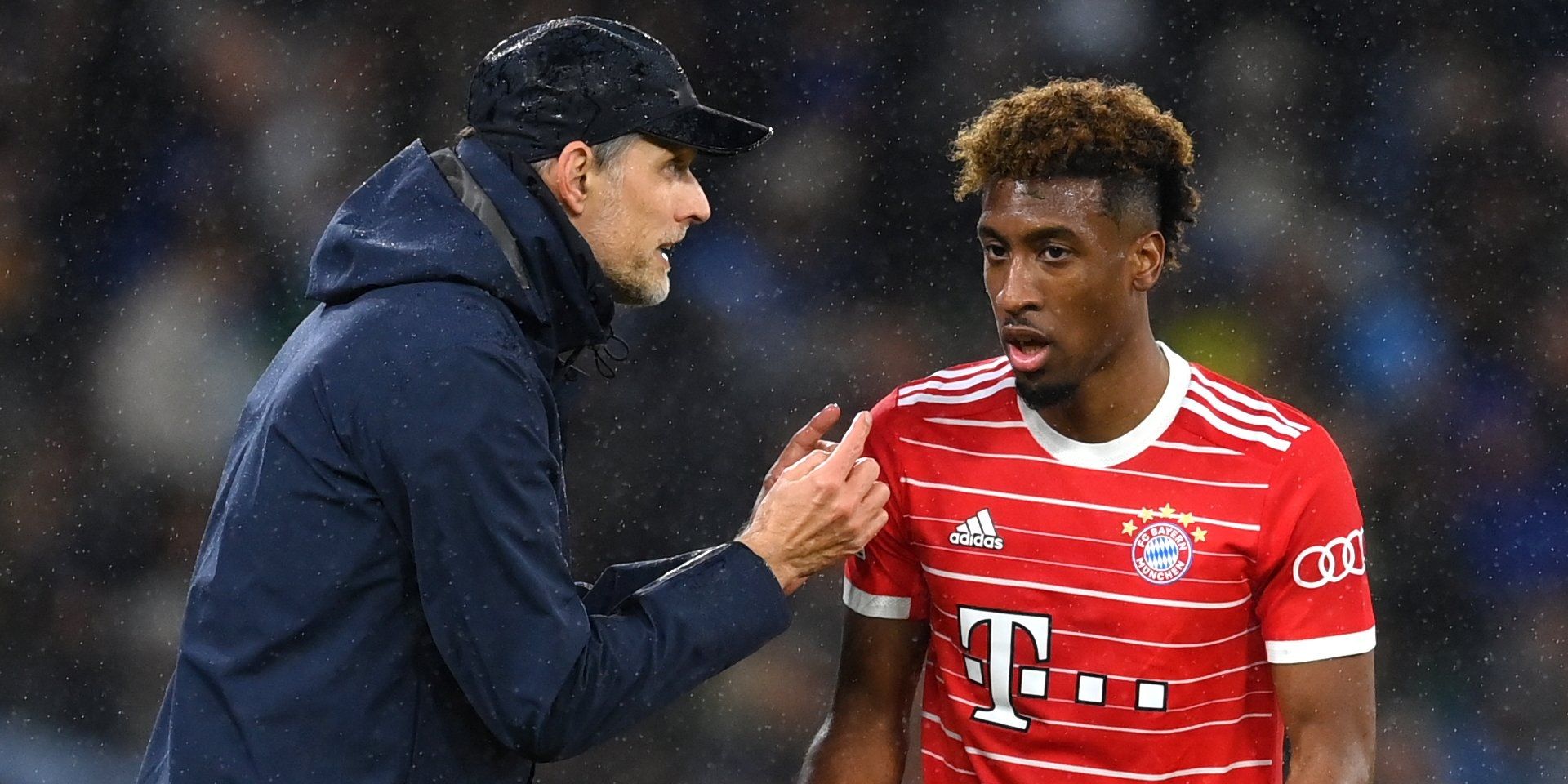 Thomas Tuchel Kingsley Coman FC Bayern 11042023 HIC 2:1